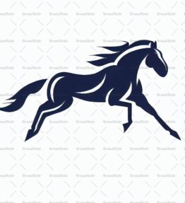 Galoppierendes Pferd